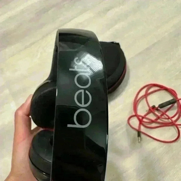Beats Solo headphones dr.Dre RED & BLACK - Picture 6 of 13